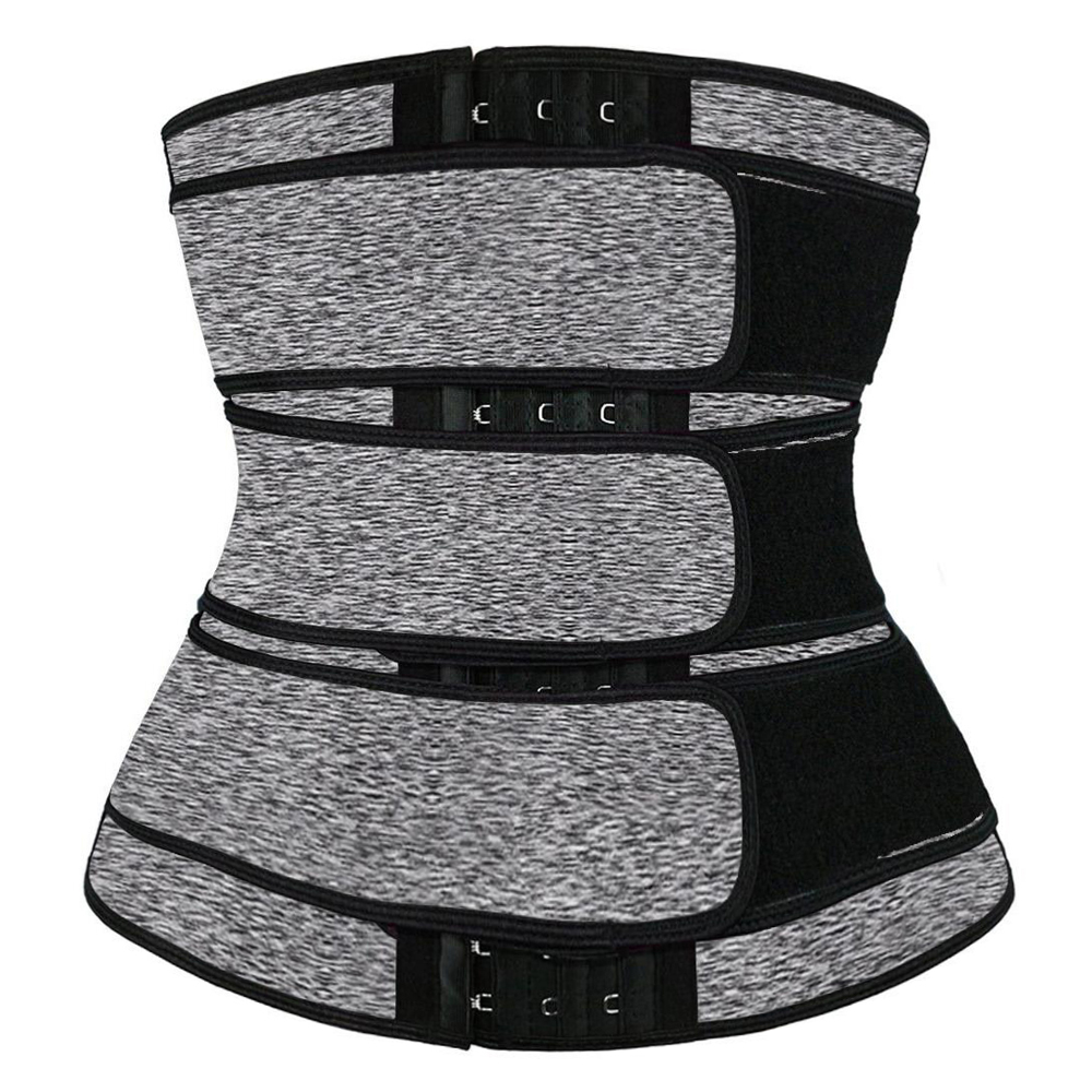 Mulheres cintura trimmer tripple cintos cintura trainer shaperwear controle de barriga emagrecimento queima de gordura para pós-parto bainha cinto