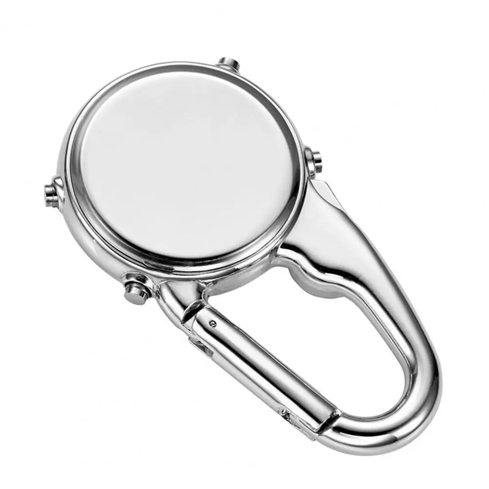 Digital Carabiner นาฬิกา Luminous Anti-Scratch กระเป๋าเป้สะพายหลังที่แม่นยําเข็มขัดนาฬิกาสําหรับกีฬากลางแจ้งนาฬิกานาฬิกาผู้ชาย
