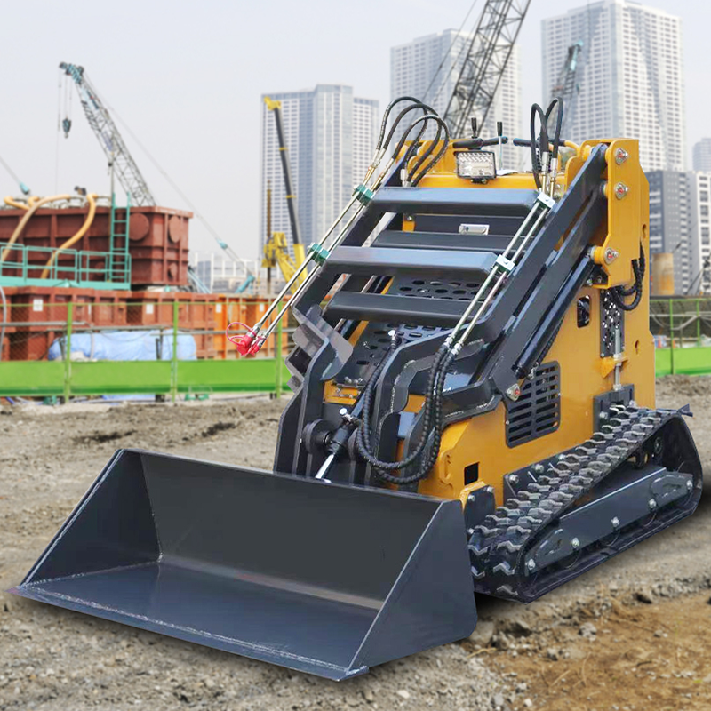 油圧ポンプ付きカスタマイズされた 430 スキッドステアローダー高品質多機能ローダーアクセサリーはすぐに変更できます