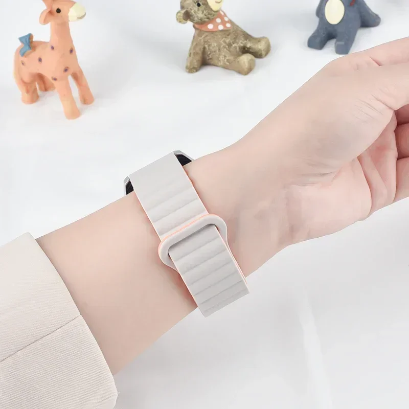 20 mm 22 mm Magnetschlaufenband für Amazfit GTS4/2/3/3pro/GTS2 Mini/GTR 4 42 mm/47 mm/GTR2/2e/Stratos Gürtelarmband Amazfit Bip-Armband