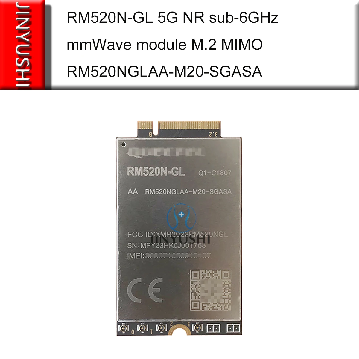 Quectel-RM520N-GL 5G NR sub-6GHz mmWave, módulo M.2 MIMO RM520F-GL, reemplazo de RM520NGLAA-M20-SGASA Cat 20 EM20, nuevo