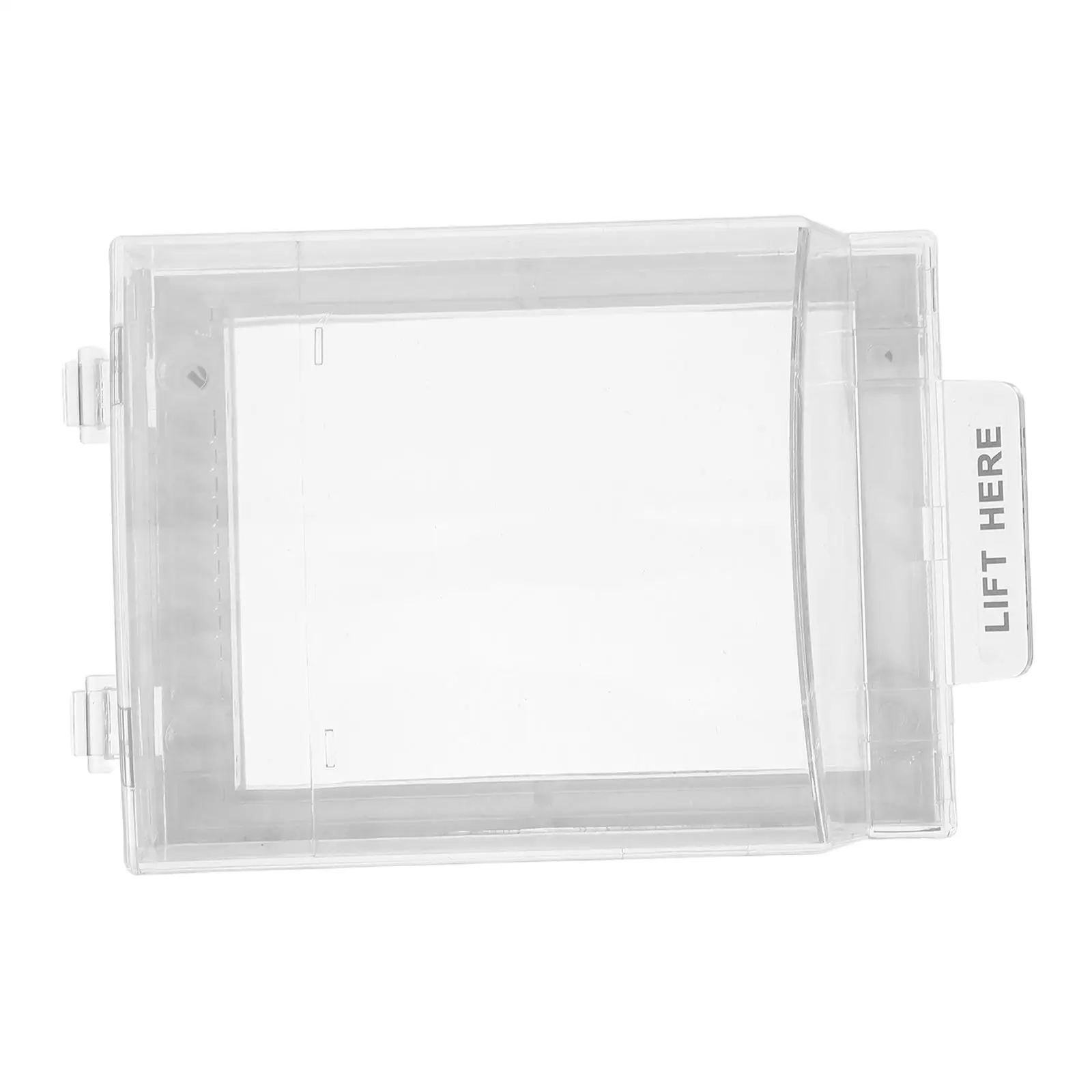 Alarm Switch Protective Cover Emergency Button Protector Transparent Push Switch Guard Fire Call Point Manual Reset Safety