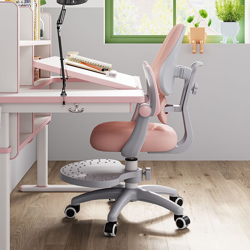 Silla de estudio para estudiantes de escuela primaria y secundaria, silla de ordenador de elevación para el hogar, ajustable, postura correcta para sentarse, leer y escribir