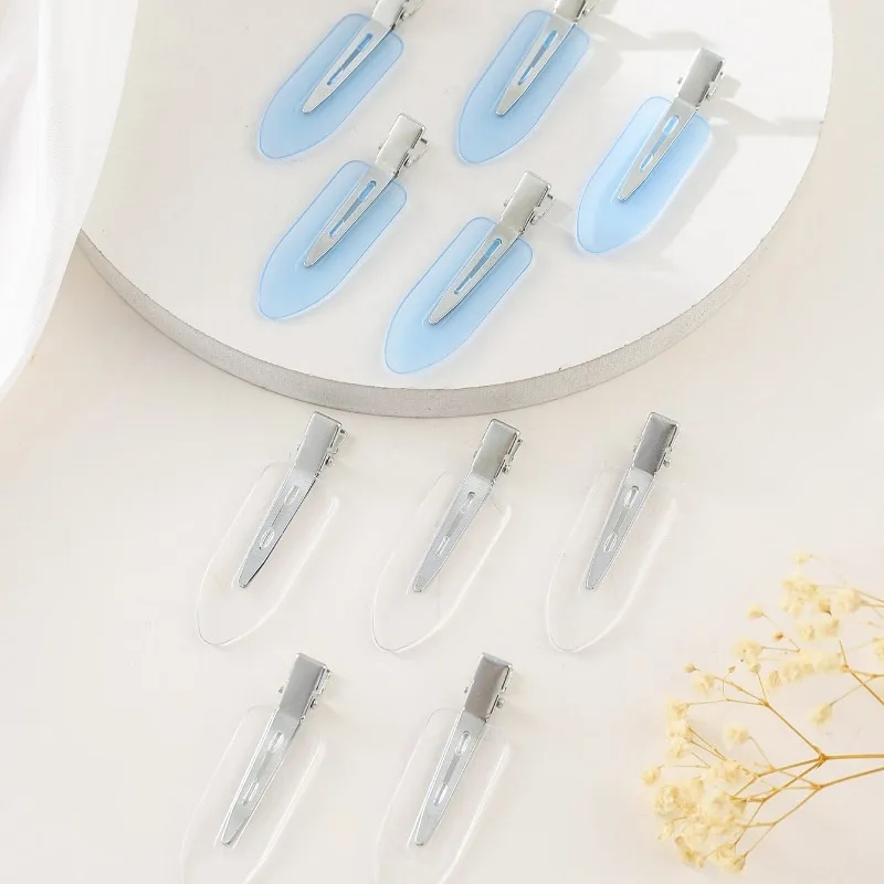10 unids/set de pinzas para el cabello para mujer, flequillo lateral, pasador de flecos, herramientas de maquillaje, tocados para niñas y mujeres, accesorios para el cabello con horquilla