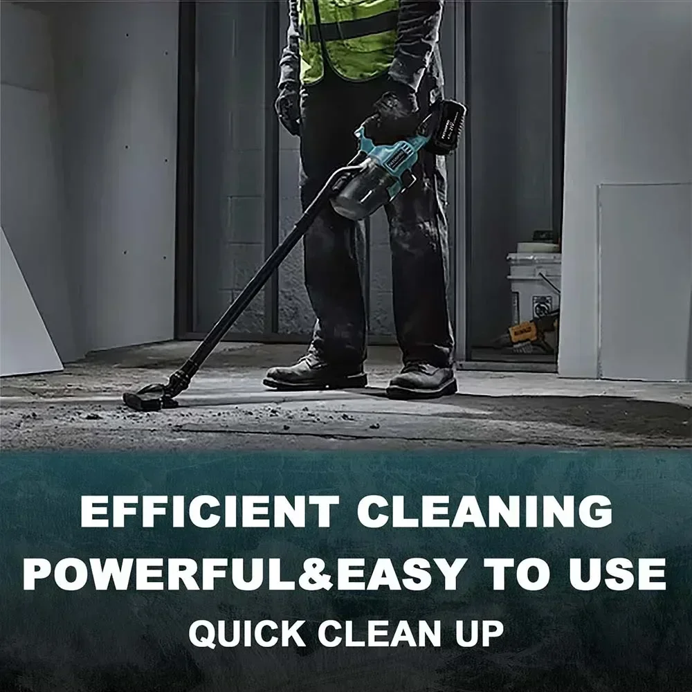 Cordless Vacuum Cleaner Rechargeable Handheld Dust Blower Floor Car Pet Hair Multifunction Cleaning Tools For Makita 18V Battery