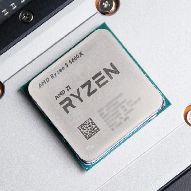 AMD Ryzen5 5600X 6 núcleos 12 hilos 32 MB L3 Cache AM4 PCIe ®     CPU para juegos de escritorio 4.0 DDR4 Ryzen 5000 Series 65W