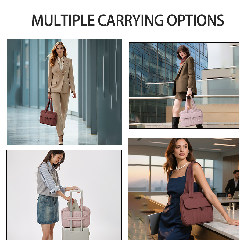 AJI  Laptop Bag 14 16 Inch Office Notebook Pouch Men Women Commuting Business Handbag Shockproof Briefcase Student Laptop Bag