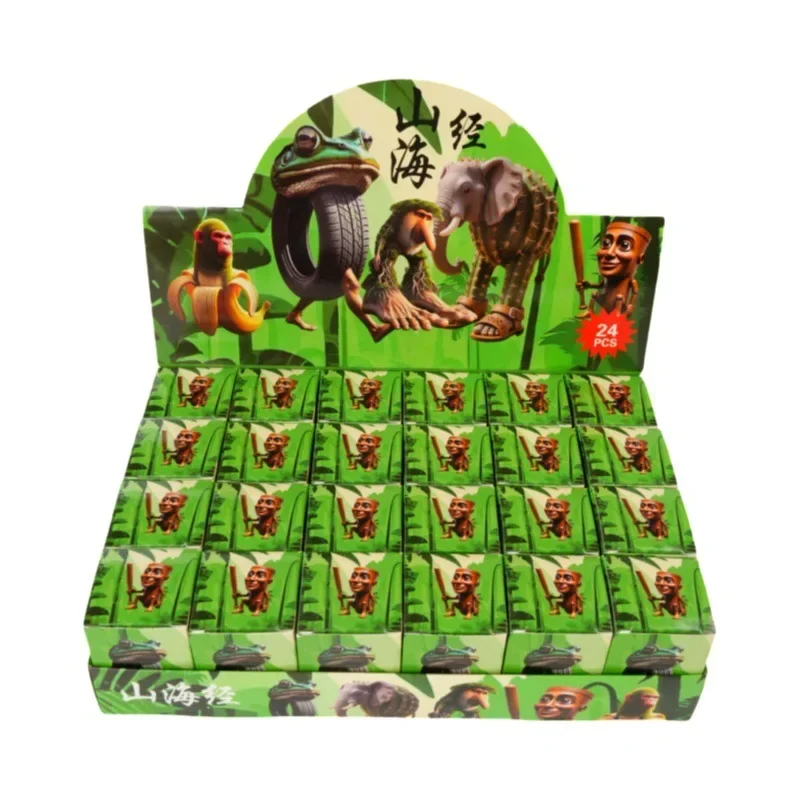 24 pçs italiano brainrot caixa cega brinquedo tungtung sahur tralarero tralala bombardinocrocodilo figuras chaveiro presente de aniversário! !.