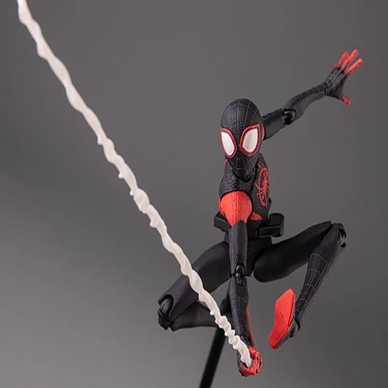 Marvel's Spider-Man Event Model Spider-Man Miles · SV · SHF· Morales Penny · Parker Anime Postać Statuetka Zabawka