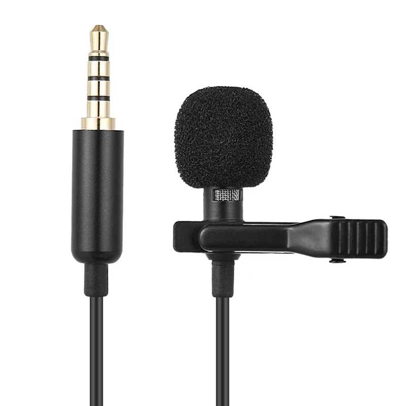 1,5 m Mini Tragbare Lavalier-mikrofon Kondensator Clip-on Revers Mikrofon Wired USB 3,5mm Typ-C mikrofon Für Telefon für Laptop PC