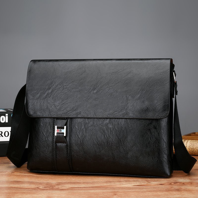 Herren Aktentasche Pu Leder iPad A4 Dokument Schulter Executive Arbeit Business Work Messenger Cross body Seite männliche Designer-Tasche