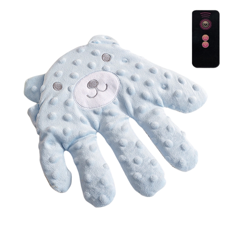 Aiuto per il sonno dei neonati, pacifica il guanto per le mani, delicato e confortevole, giocattolo lenitivo in cotone per un sonno confortevole dei neonati