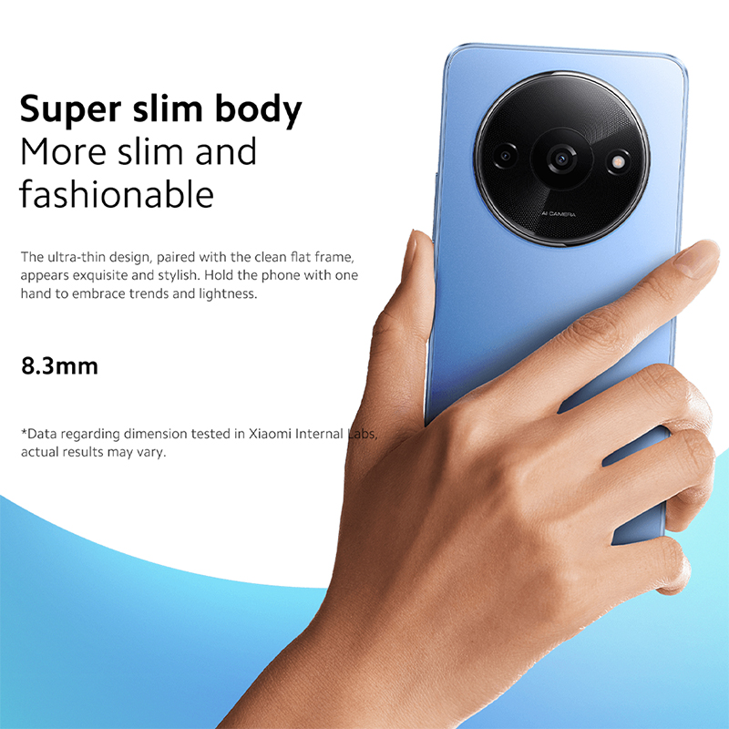 Versão global xiaomi redmi a3 smartphone Mediatek helio g36 tela hd 6.71 Polegada câmera dupla 5000mah bateria 10w carga rápida