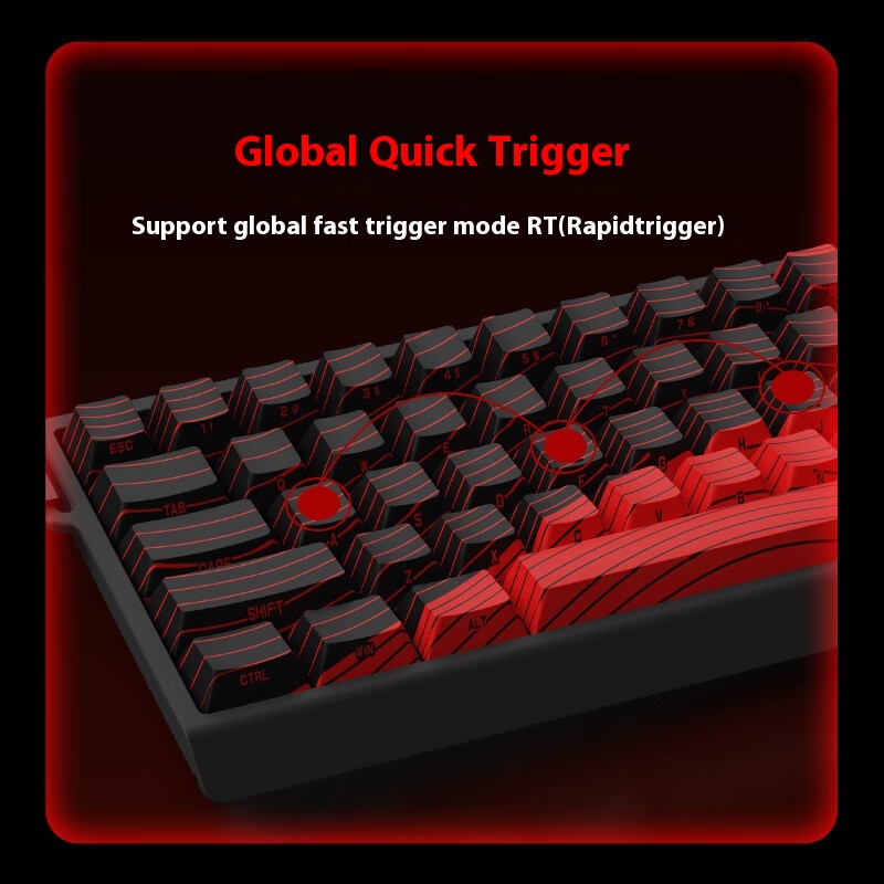 FGG Madcatz MAD60/68 HE Mad 60he 8K Teclado mecánico interruptor magnético Madlions Mad 68he teclados para juegos por cable Gamer personalizado
