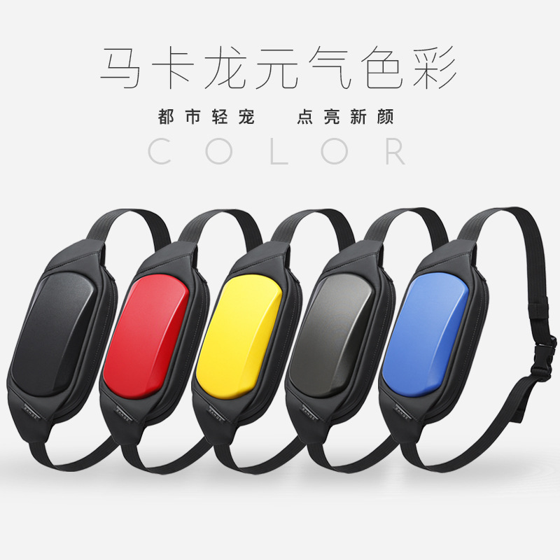 Bange-ショルダーメッセンジャーバッグ,クロスボディチェストバッグ,軽量,盗難防止,防汚,防水,ショートトラベルパック,多機能,新品