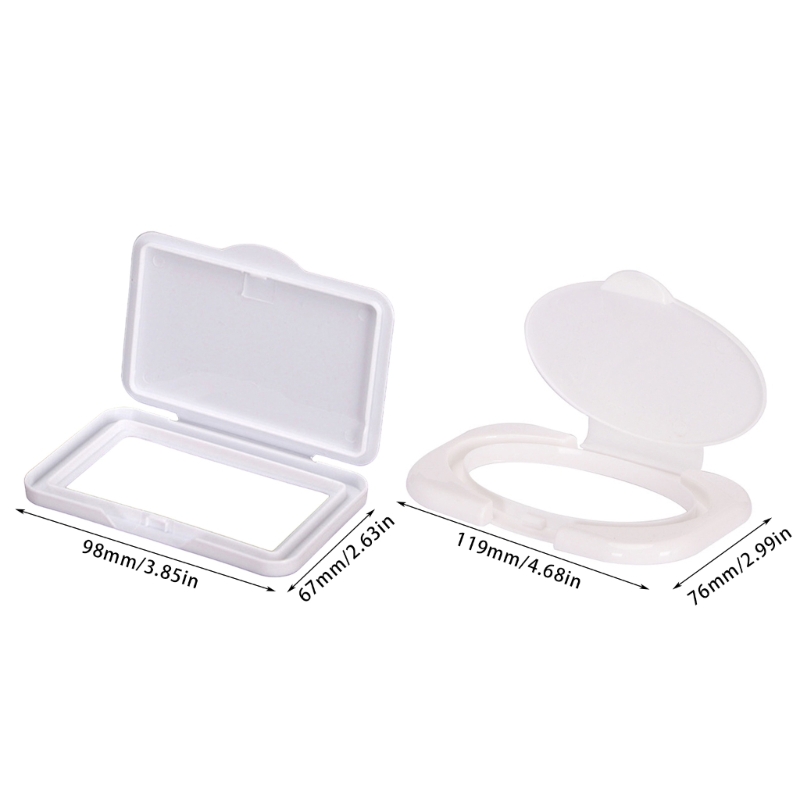 Conjunto 5 peças lenços umedecidos para bebês, tampa lenços umedecidos, dispensador tecido, capa protetora