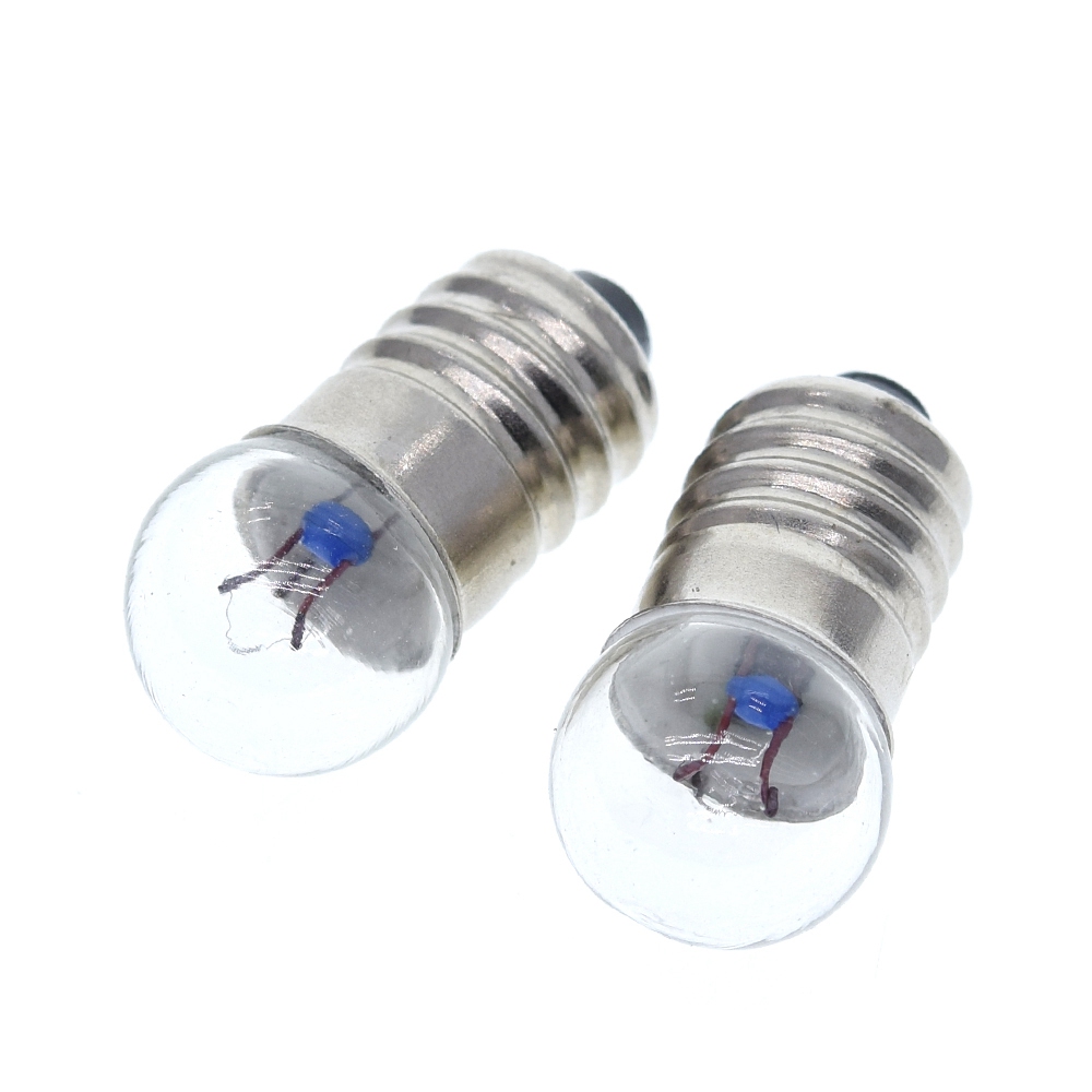 Student Electrical Experimental Physics Class Used TZT 0.3A 1.5V 2.5V 3.8V 6V Small Incandescent Bulbs