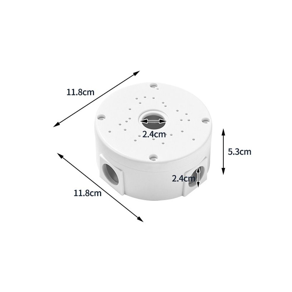Wall Space Stand CCTV Camera Junction Box Universal Plastic Surveillance Dome Brackets Waterproof Cable Deep Base