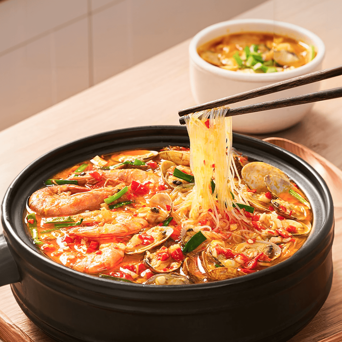 [8Packs] TASTE MATTERS Hot & Sour Beef Soup Seasoning,Hot Pot Base- Low-Fat, 1.76oz*8Packs