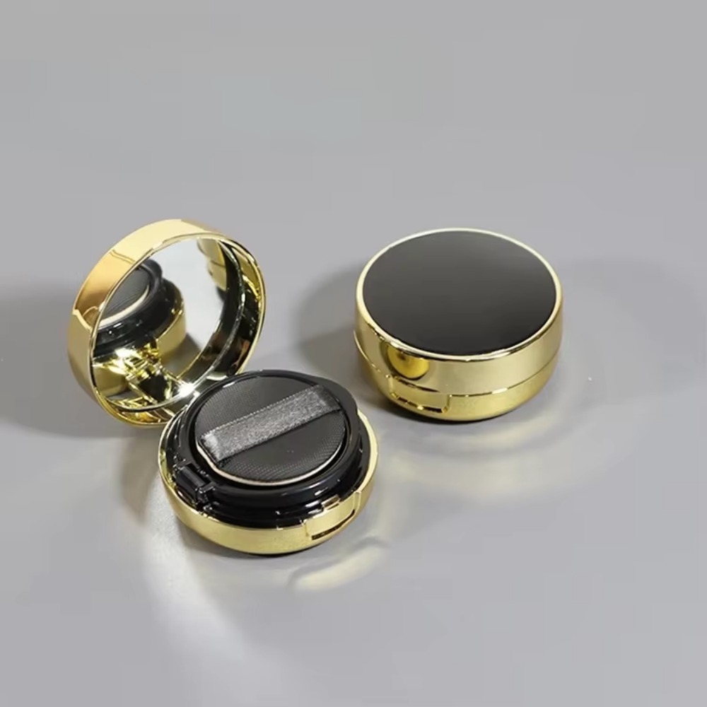 Air Cushion Foundation DIY Box Mini Cute Empty Puff Box Portable Mirror for Bb Cream Cosmetic Makeup Case Container with Sponge