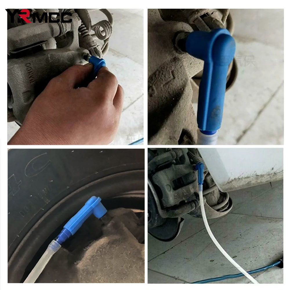 รถน้ํามันเบรค Exchange ปั๊ม Empty Drained Oil Bleeder น้ํามันเบรคอัตโนมัติเครื่องมือ Connector น้ํามันสูบน้ําท่อน้ํามันอุปกรณ์