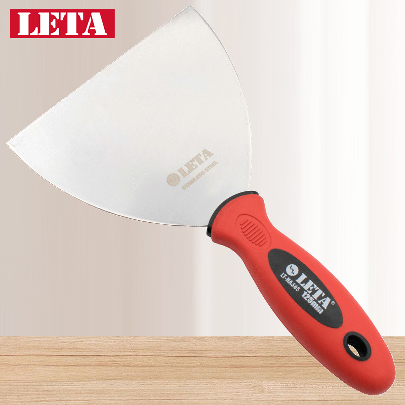 Leta 5-Inch Plastic Handvat Plamuurmes, Schop, Reinigingsmes