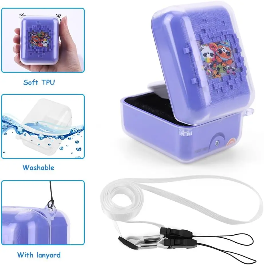 Case for Bitzee Interactive Toy Digital Pet and Case,Hard Carrying Holder for Virtual Electronic Pets,Protective Container Case