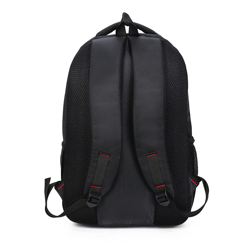 Large-capacity Student School Bag Casual Solid Color Backpack Material Oxford Men New Backpack Multi-functional Simple Bag