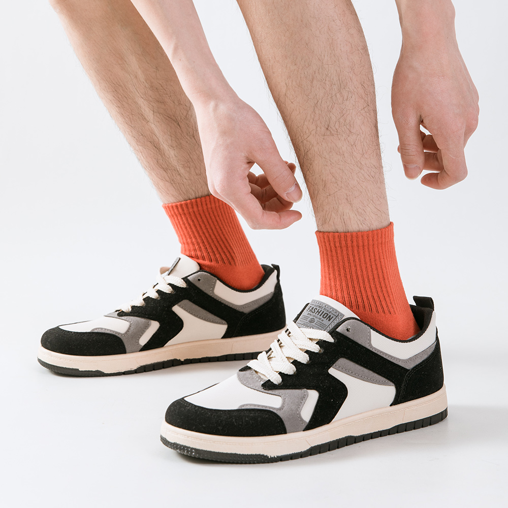 Calcetines tobilleros para hombre con cojín Calcetines atléticos para correr Comodidad transpirable para 5 pares de calcetines deportivos para hombres