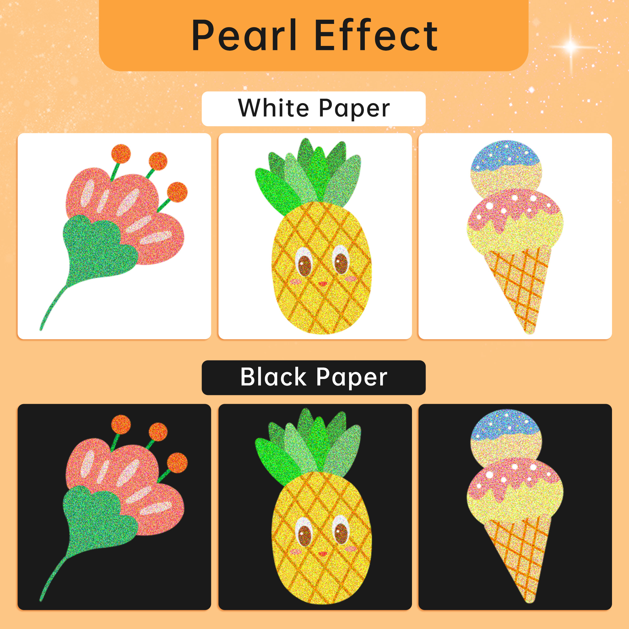 6/12/24 Colors Metallic Paint Markers Pens Round/Brush Dual Tip Glitter Doodle Dazzle Drawing Pens for Easter Egg Stone Art Pen