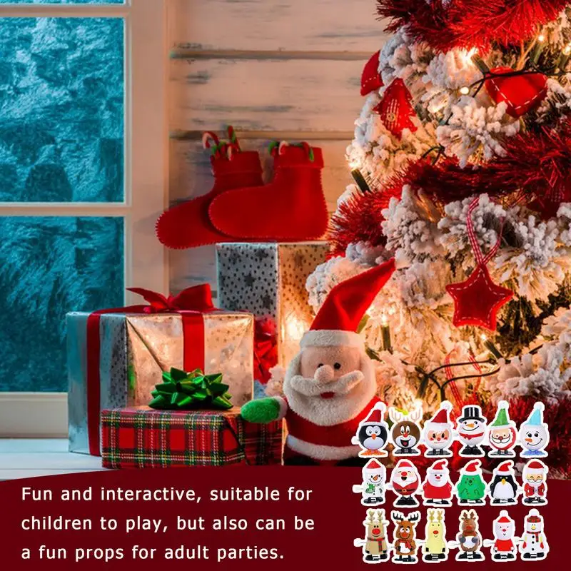 クリスマスのおもちゃの品揃え、面白いインタラクティブなおもちゃ、グッディバッグフィラー、パーティーの記念品、18個