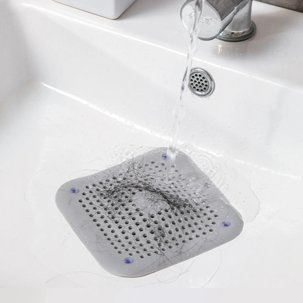 1 stücke Waschbecken Filter Mesh Silikon Anti Blocking Deodorant Badezimmer Badewanne Waschbecken Abfluss Haar Filter Küche Zubehör Werkzeug