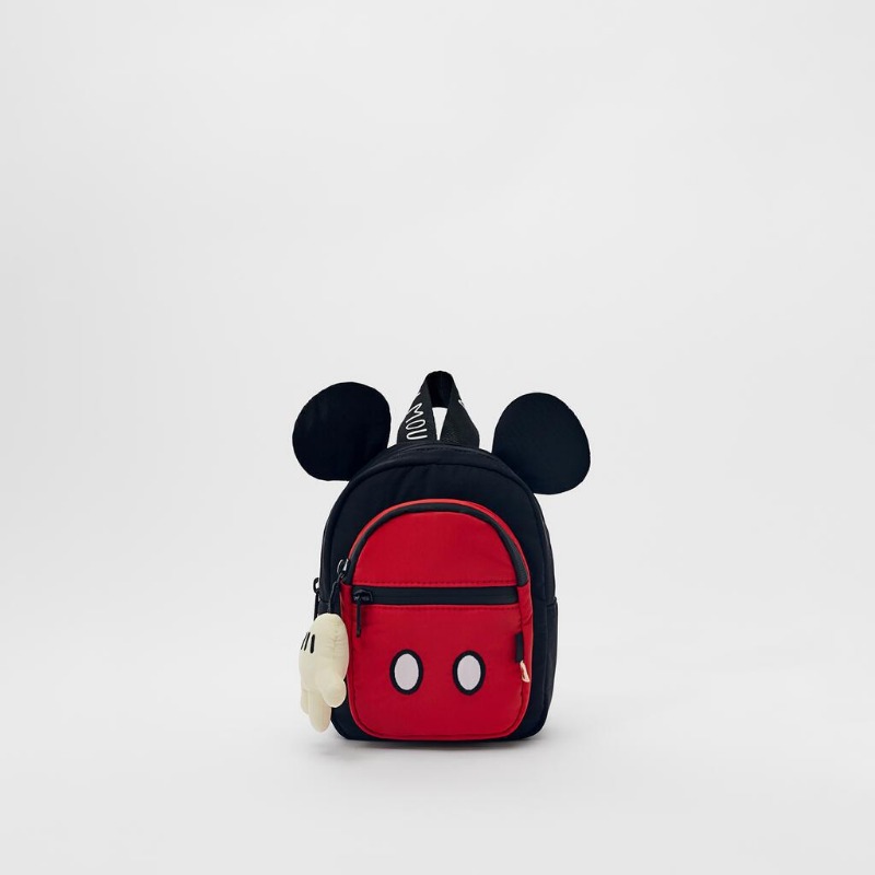 Disney Nowy, wysokiej jakości tornister Mickey z uroczymi zawieszkami dla dzieci Wielofunkcyjny plecak