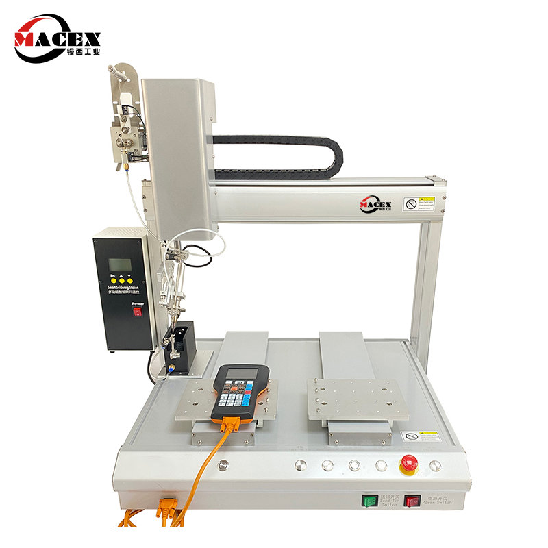 Robot solder otomatis, robot solder otomatis Spot Semi pengelasan, peralatan industri Robot solder otomatis