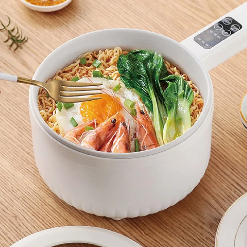 1.6L Điện Sinh Viên Nồi Đa Năng Gia Đình Gốm Tráng Men Dính Nồi Cơm Điện Công Cụ Nhà Bếp 220V
