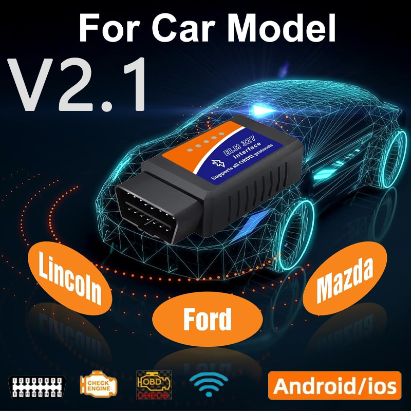 Diagnostisch Instrument Android Windows ELM327 OBD2 V2.1 Bluetooth/WIFI Auto Detector D Voor Android/IOS PK Vgate Icar2 Code Reader