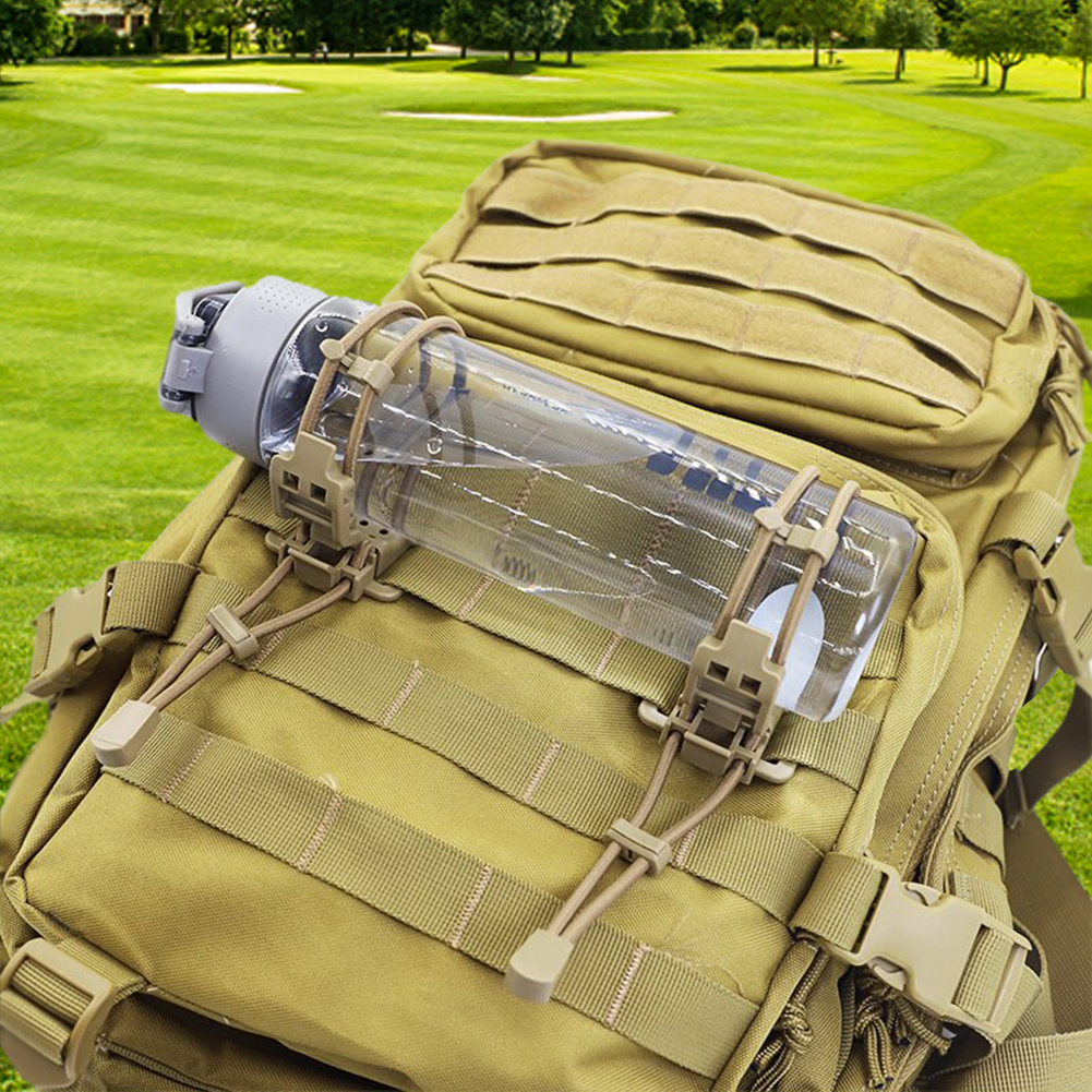MOLLE Gear Organizer Fastener torcia bottiglia d'acqua fissa multifunzione fibbia appesa zaino esterno accessori gilet