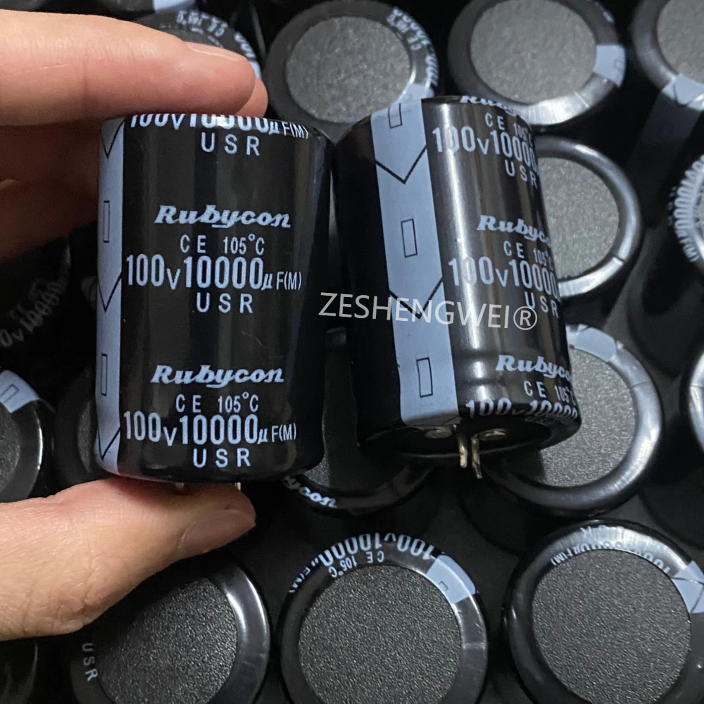 1-20PCS 100V10000UF Electrolytic Capacitor 10000UF100V 10000uf 100v 35*50 มม.เครื่องขยายเสียงตัวเก็บประจุกรองเสียง