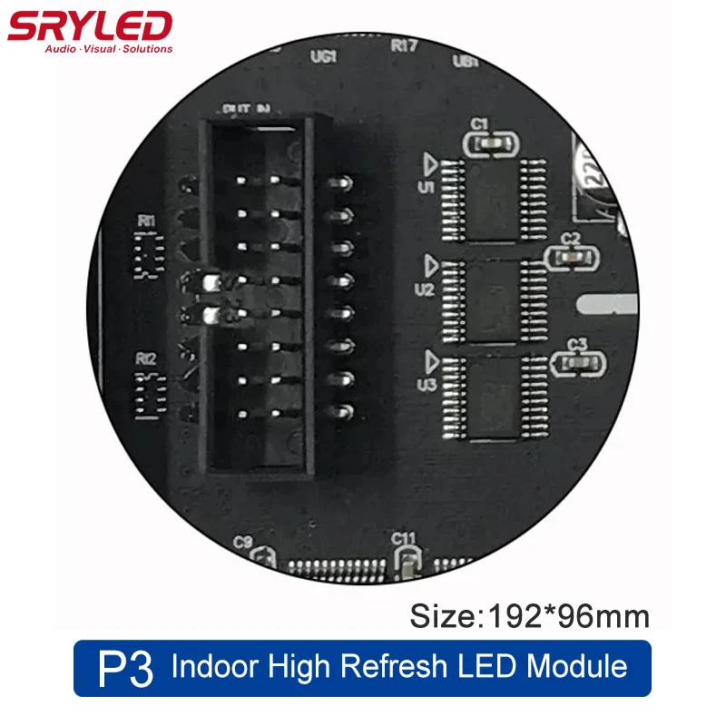 P3 Pannello pixel RGB Display HD 64x32 Dot Matrix SMD2121 Modulo Led Schermo interno Video Wall a colori 192x96mm Bacheca