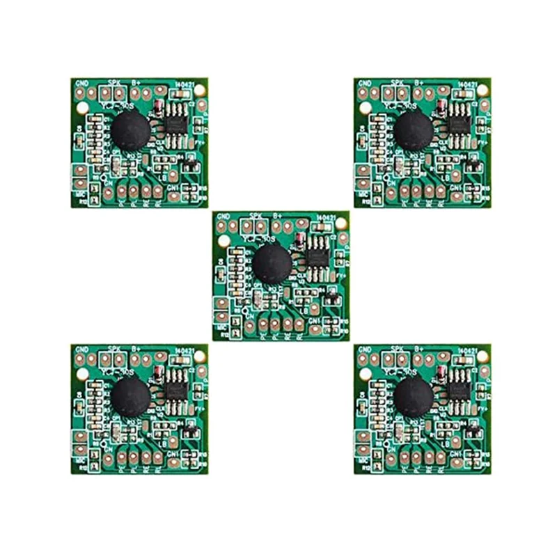CJSD-10PCS 30S секундная плата воспроизведения голоса электронная поздравительная открытка рекордер звуковой модуль чип музыка говорящая записываемая