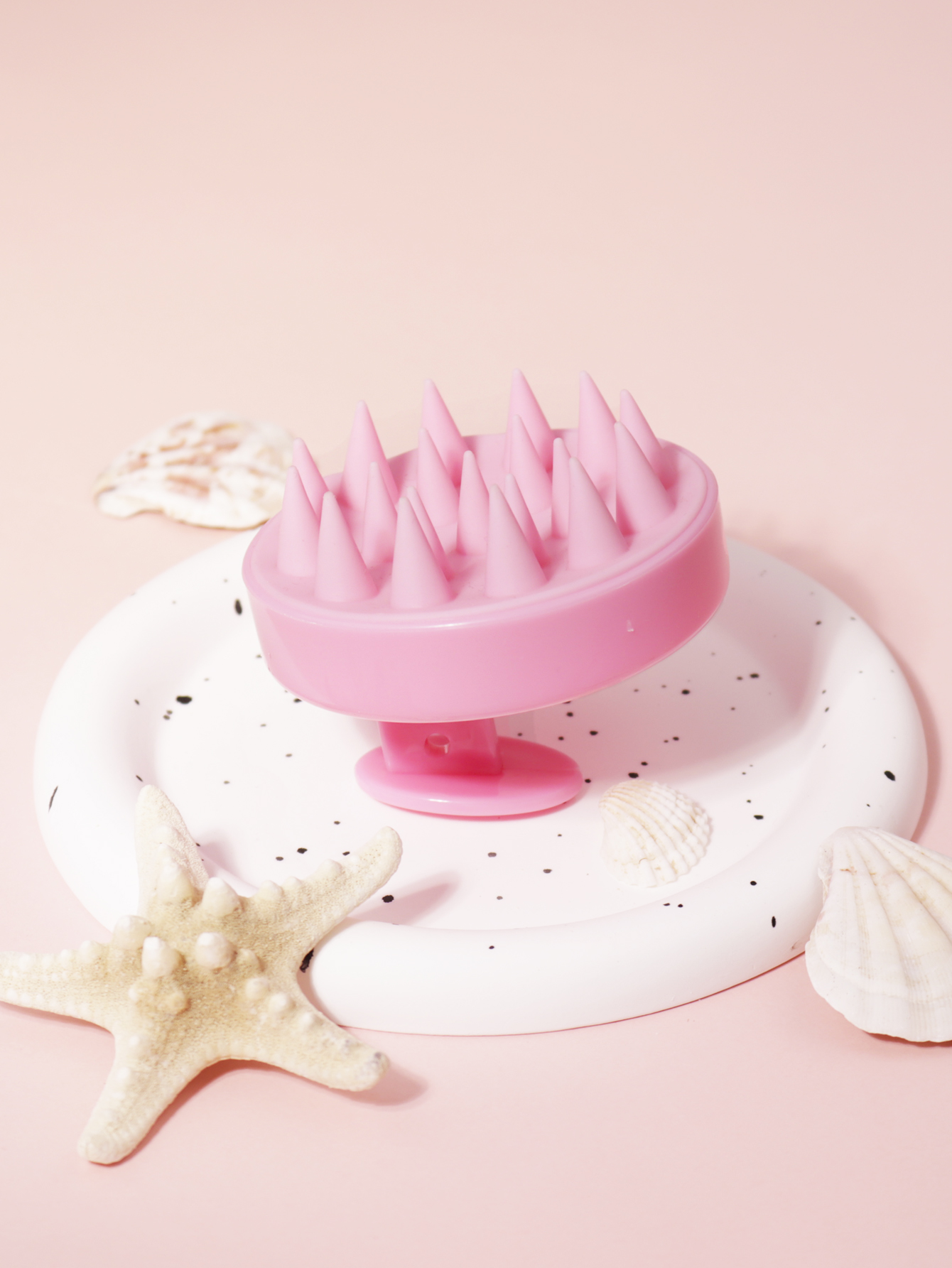 1 spazzola per shampoo per massaggiatore per cuoio capelluto, spazzola per la pulizia del cuoio capelluto, silicone, per la rimozione della forfora, spazzola per la crescita dei capelli