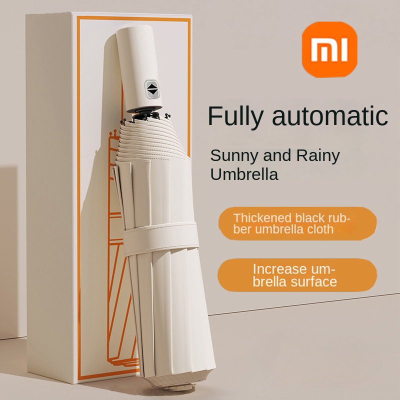 Xiaomi Mijia 24 Bone Umbrella Anti-UV Fully Automatic Large Size Rain Sun Multi-color Protection Windproof Light Folding Travel