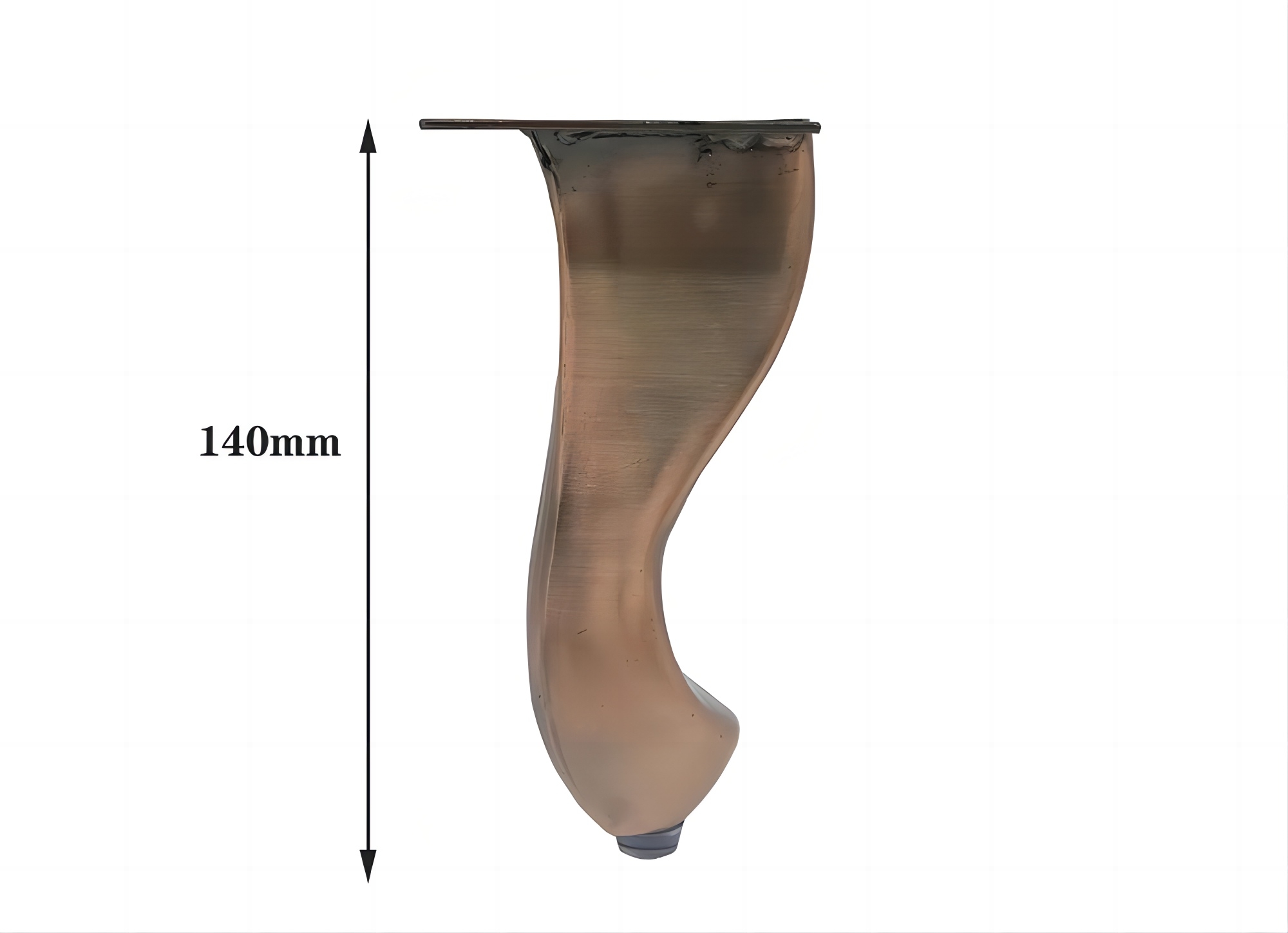 4 шт./набор, металлические ножки для мебели, 14 см