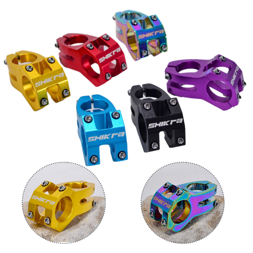 Stem setang sepeda MTB Power Stem 31.8x45mm, Stem pendek sepeda ultra ringan aluminium Alloy, suku cadang sepeda, aksesori alat bersepeda