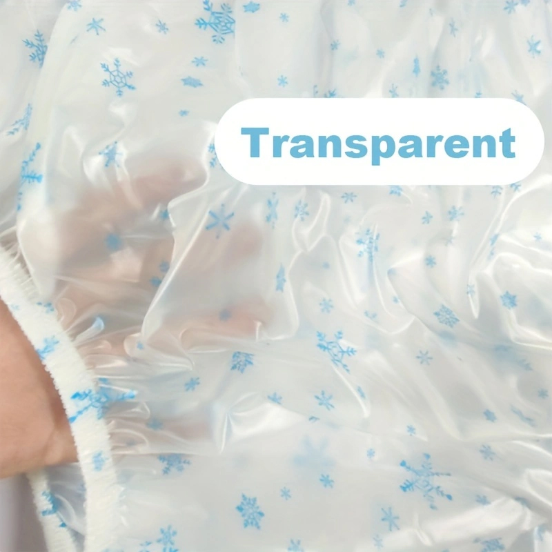 Hohe Taille wiederverwendbare PVC-Windel für Erwachsene, wasserdicht, Inkontinenz-Unterhose, bedruckt, Kunststoff-Windel, superweich