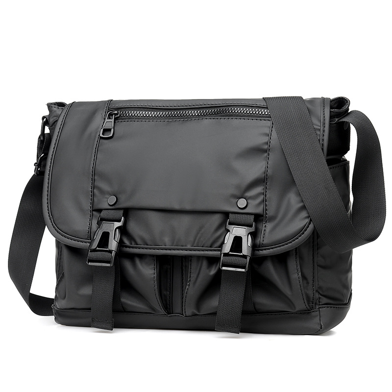Thời Trang Nam Nylon Túi Đeo Chéo Đa Năng Nam Vai Messenger Túi Lớn Tất Kinh Doanh Bolsa Masculina Bolso메신저백
