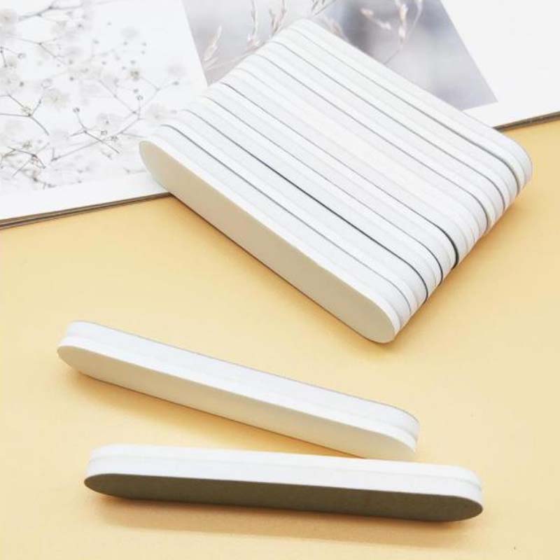 10 個研磨バークリーニングシルバーゴールドジュエリーツールネイルケアポリッシュワイプバブクリーナーアートサンディングマニキュア 9 センチメートル