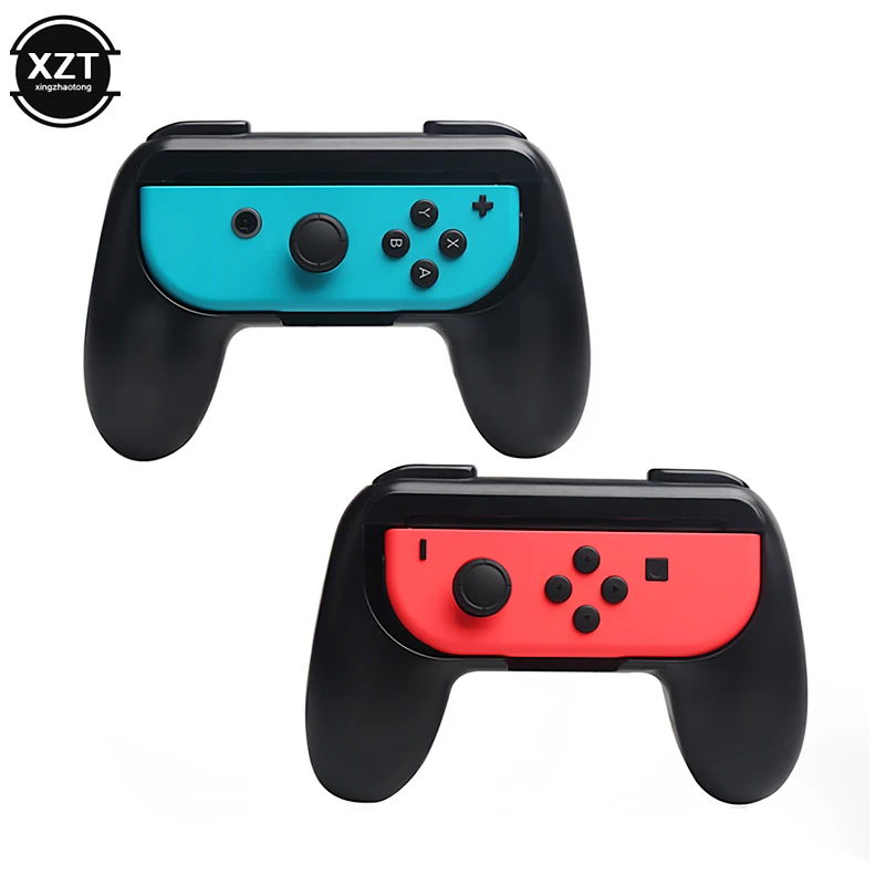 Soporte Joycon izquierdo + derecho, mango de juego, funda de agarre manual para Nintendo Switch, controlador Joy-Con, soporte de agarre de mano