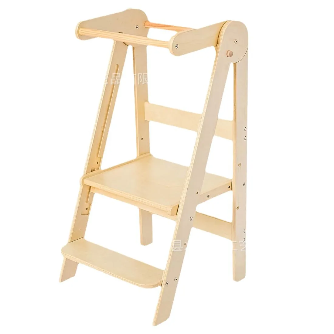 Baby Learning Tower Wash Table Foot Stool Children's Wash Table Children's Wash Table Step Stool Foldable 46*46*90cm