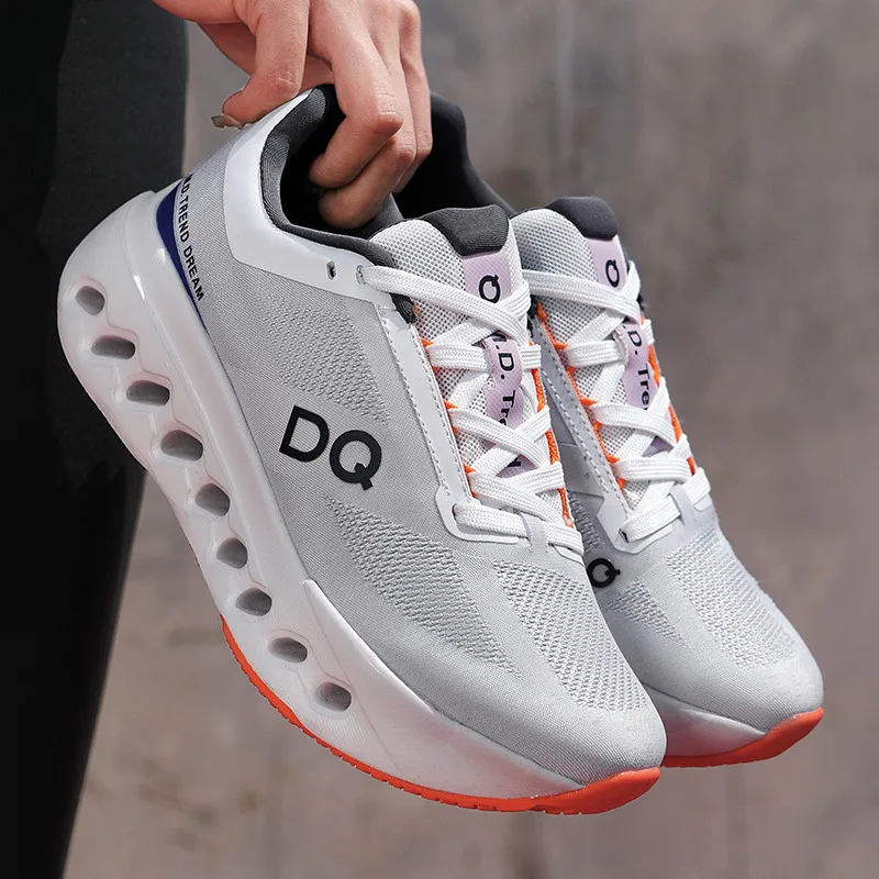 Мужская и женская удобная обувь унисекс с дышащей сеткой для прогулок, сверхлегкие уличные повседневные кроссовки для бега, обувь с облаками